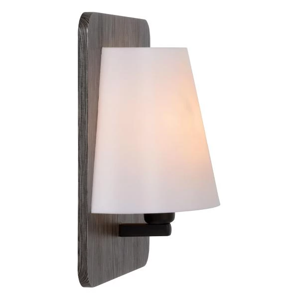 Lucide IDAHO - Wall light - 1xE14 - Grey - detail 2